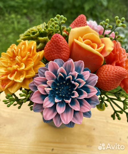 Букет из мыла