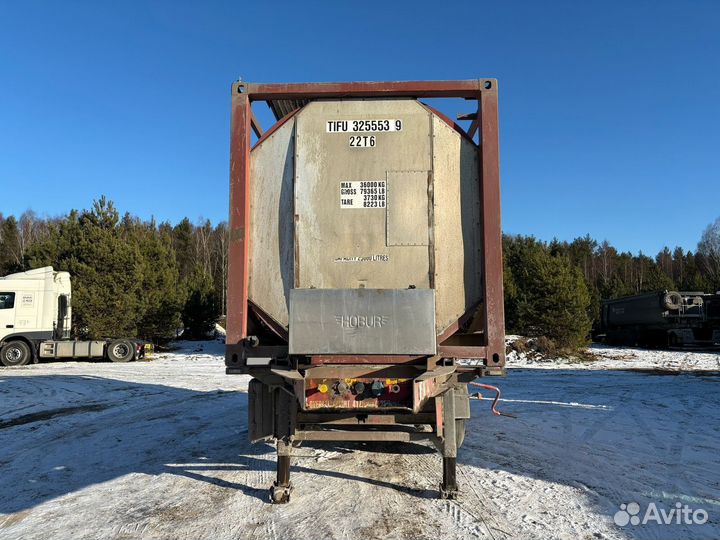 Полуприцеп контейнеровоз Van Hool контейнеровоз, 2002