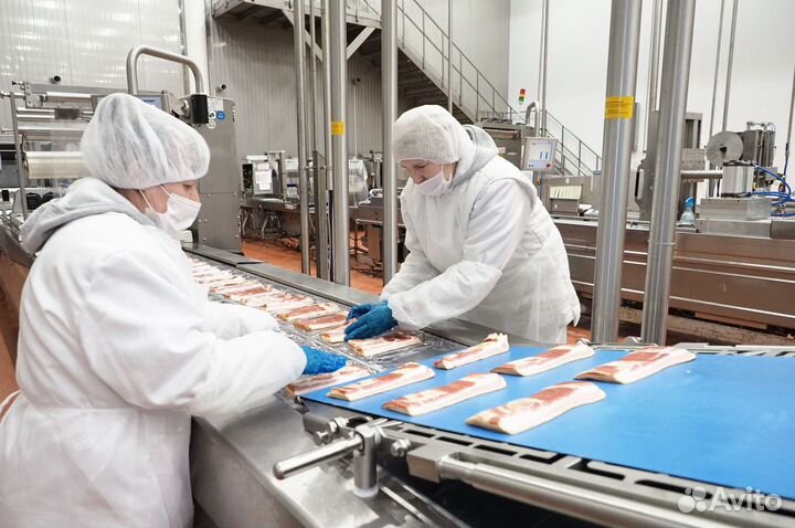 Разнорабочий на мясокомбинат/вахта