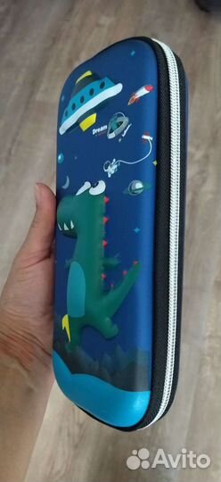 Пенал 3D школьный новый