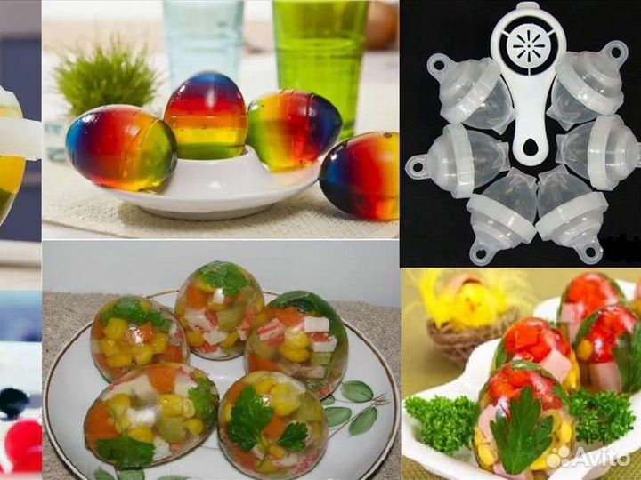 Контейнеры для варки яиц без скорлупы