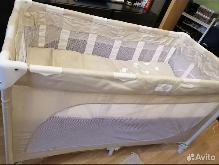 Кровать-манеж Happy Baby