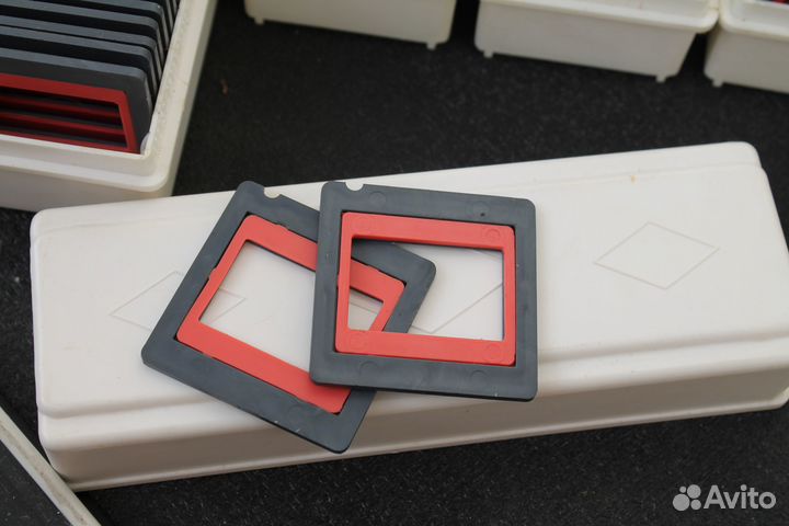 Новые кейсы с рамками для диапозитивов СССР