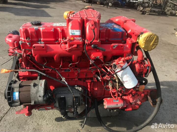 Двигатель DL08 Doosan Daewoo Novus (Новус) евро3/4