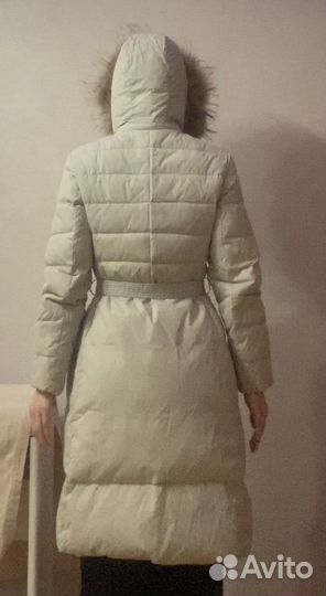 Пуховик женский длинный 42
