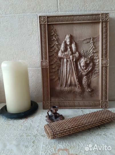 Картина резная 