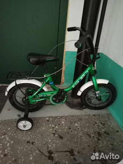 Детский велосипед 4-х колесный