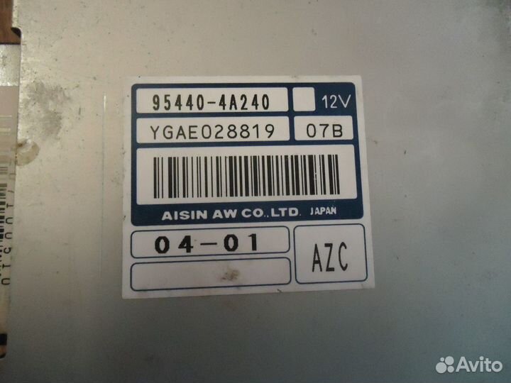 Блок управления АКПП D4BH Hyundai Starex