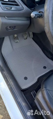 Эва коврики 3д с бортами+ подарок подпятник