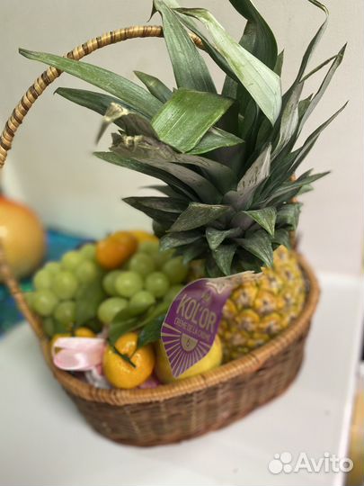 Фруктовая корзина, Сырная корзина