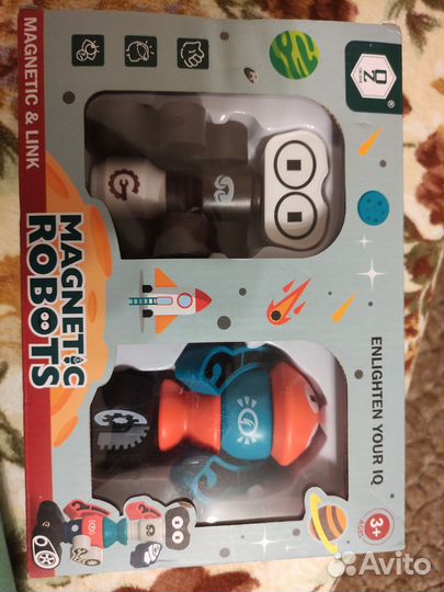 Конструктор магнитный Робот