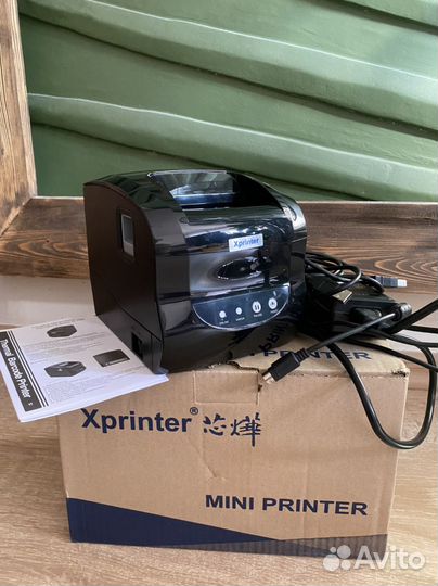 Термопринтер этикеток xprinter xp 365b