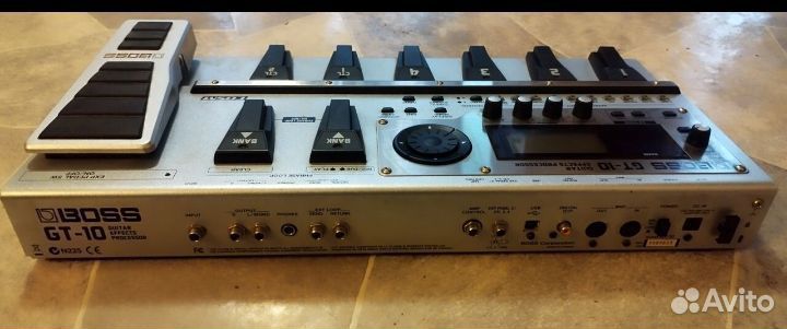 Гитарный процессор Boss GT-10 + рюкзак Boss BA-CB3