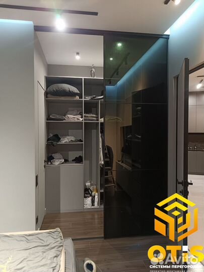 Перегородка для комнаты раздвижная