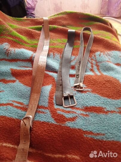 Мужской кожаный ремень