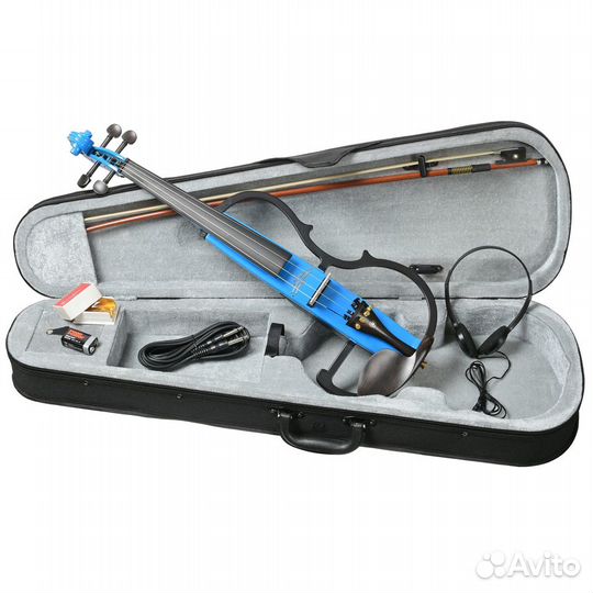 Электроскрипка antonio lavazza EVL-05 BL 4/4 новая