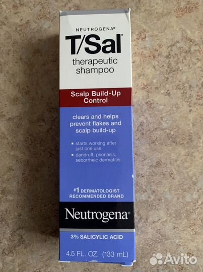 Шампунь t/gel neutrogena, t/sal, при псориазе