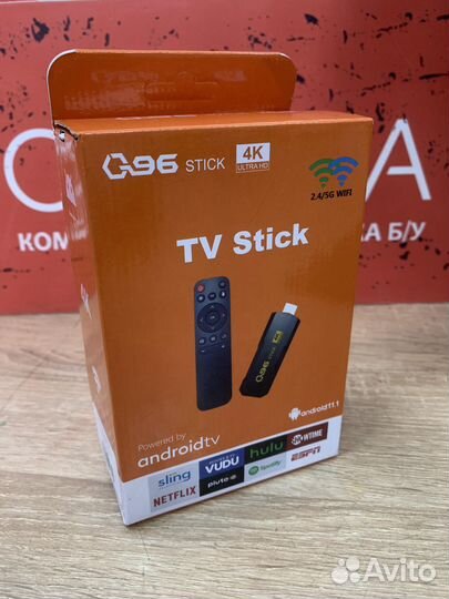Новая TV приставка Smart TV Q96 Stick