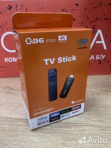 Новая TV приставка Smart TV Q96 Stick