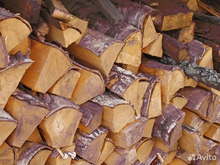 Дрова березовые колотые