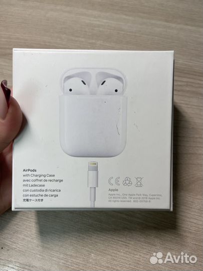 Наушники apple airpods 1 оригинал