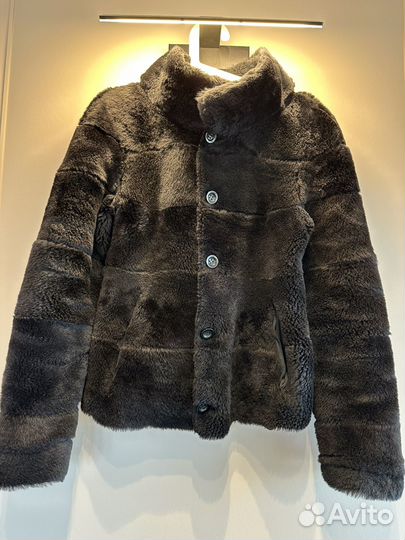 Дубленка женская натуральная кожа и меж