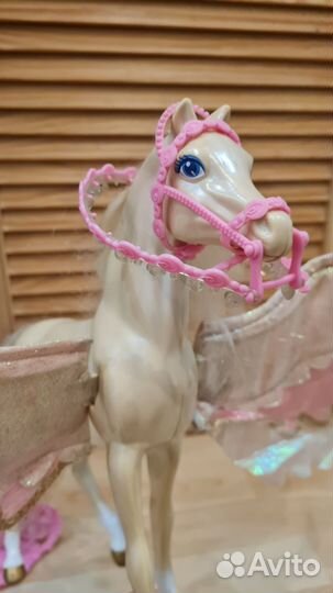 Barbie Rainbow Horse 2000 г пегас Барби