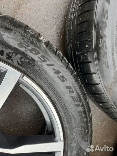 Колеса BMW X7 G07 285 45 R21 Pirelli 754 стиль М