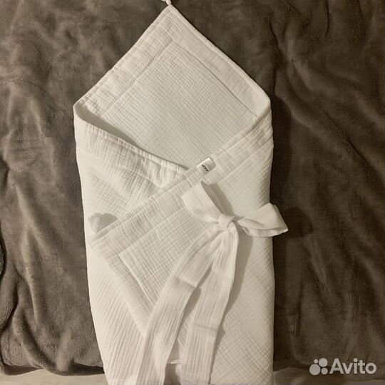 Муслиновое одеялко-конверт