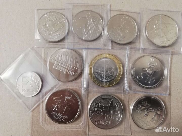 Монеты Сочи