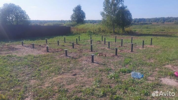 Винтовые сваи под ключ