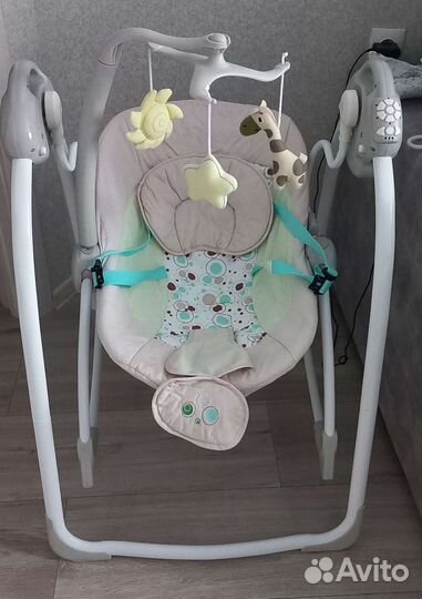 Электрокачели шезлонг