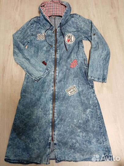 Джинсовое платье