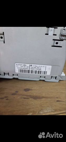 Магнитола штатная Volkswagen Passat CC