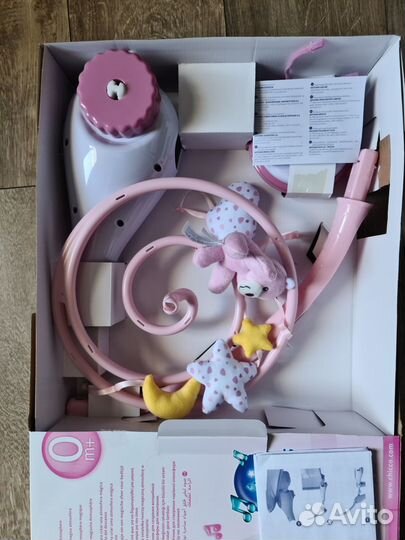 Мобиль на кроватку ночник детский Chicco Next2