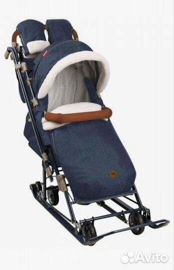 Санки коляска ника 7 8