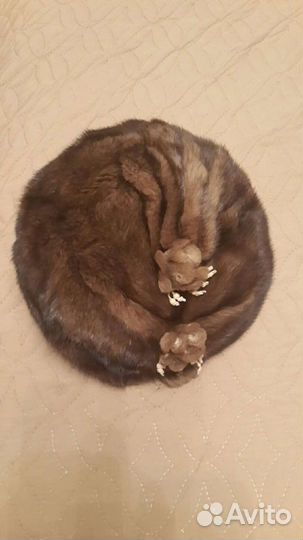 Норковый берет