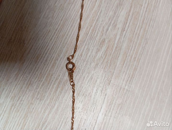 Золотая цепь 585 пробы