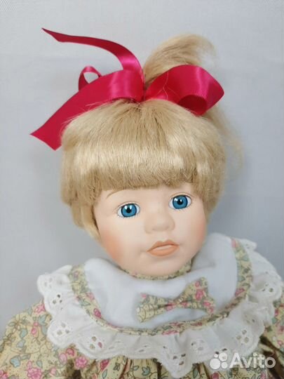 Кукла фарфоровая коллекционная PC Англия