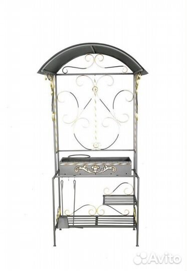 Мангал с крышей / Мангал для дачи