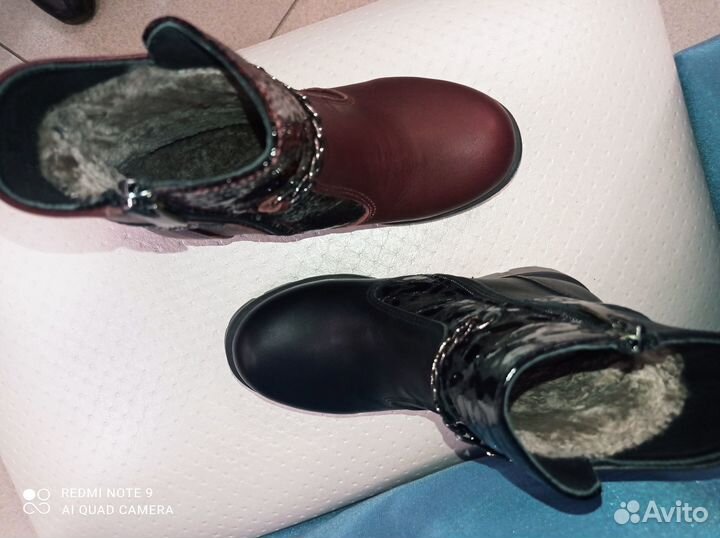 Ботинки зимние для девочек с 31 по 36 размеры