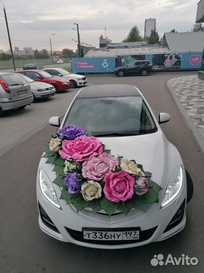 Аренда свадебного украшения на авто