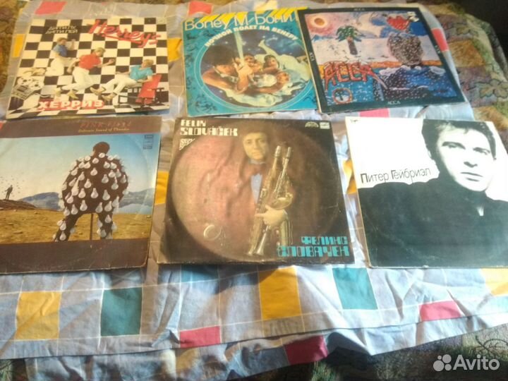 Пластинки разные