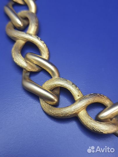 Винтажная массивная цепочка-ожерелье времен СССР