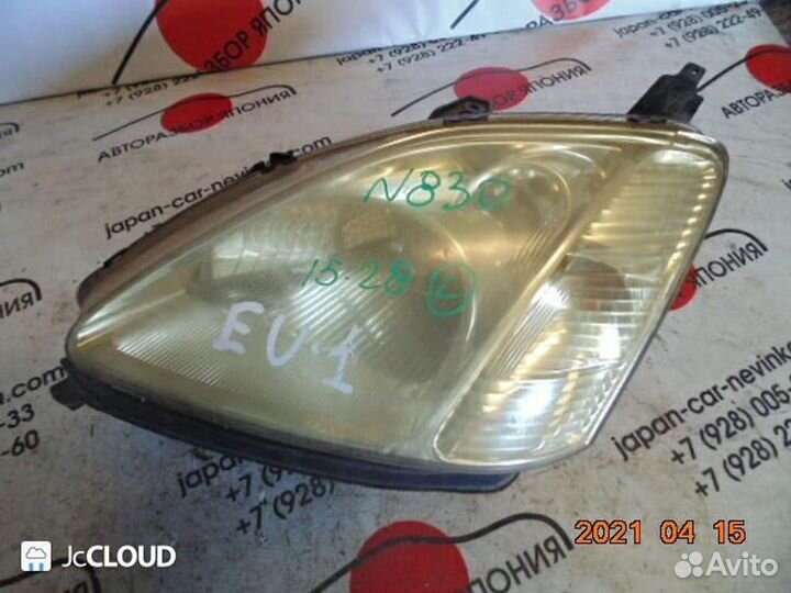 Фара на honda civic EU1