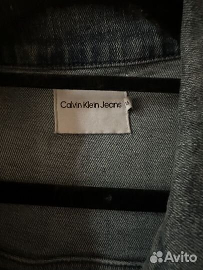 Джинсовая куртка женская calvin klein оригинал