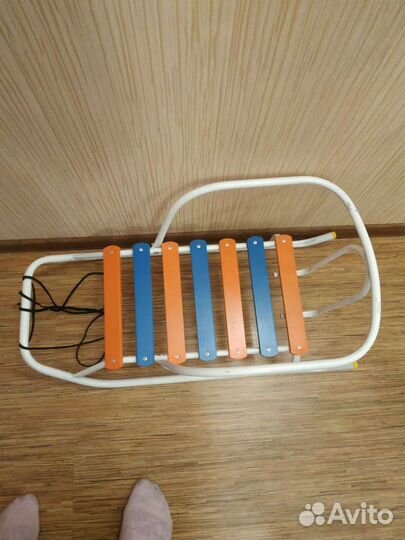 Санки детские со спинкой