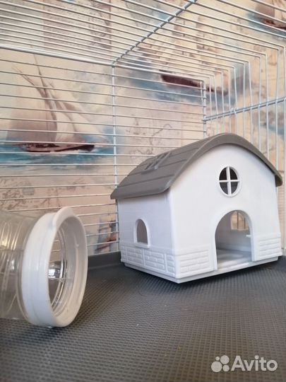 Клетка для хомяка (с лабиринтом) 47х37х30см