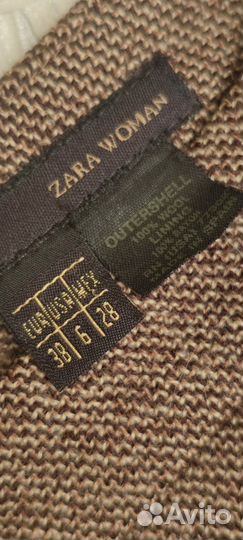 Джемпер и юбка Zara из 100%шерсти.Испания