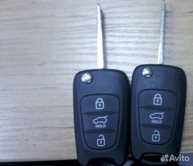 Ключ Хюндай Solaris 433 MHz с чипом